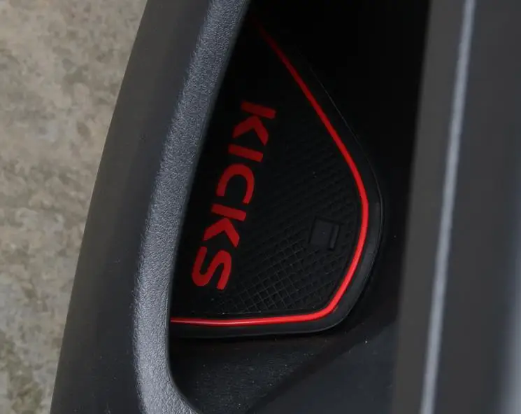 Для Nissan Kicks 2016 2017 2018 2019 Противоскользящий резиновый коврик для двери 14 шт.