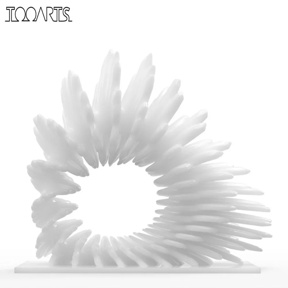 Фигурка Tooarts Tomfeel кораллового цвета с 3D рисунком фигурка артесанато современное