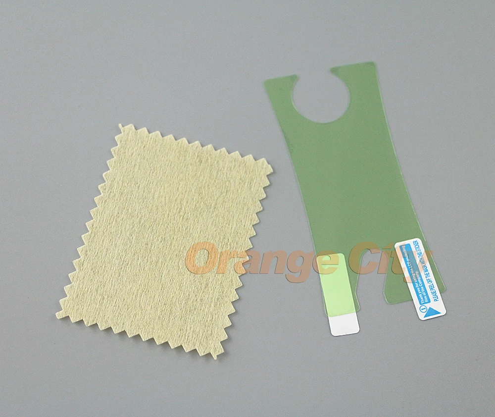 50 комплектов прозрачная защитная пленка для экрана Gameboy с чистой тканью GBM|protector