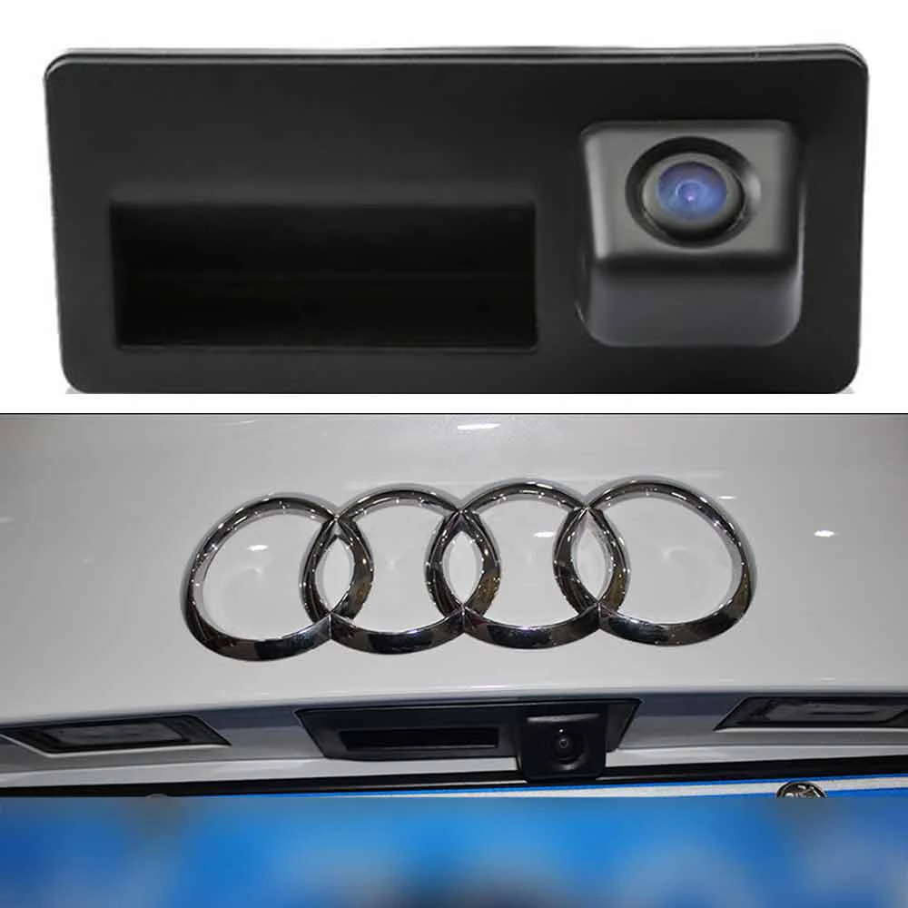 Камера заднего вида для Audi A4/Audi A4L/S5/Q5/A8L/09/10 Passat/Tiguan/RS6/12 Sagitar|trunk handle|rear view parking camerarear