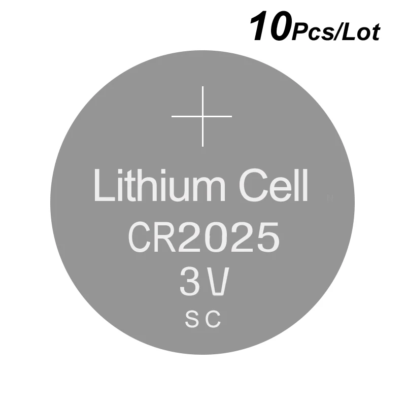 Литиевые кнопочные батарейки CR2025 - 3 в для часов CR 2025 | Электроника