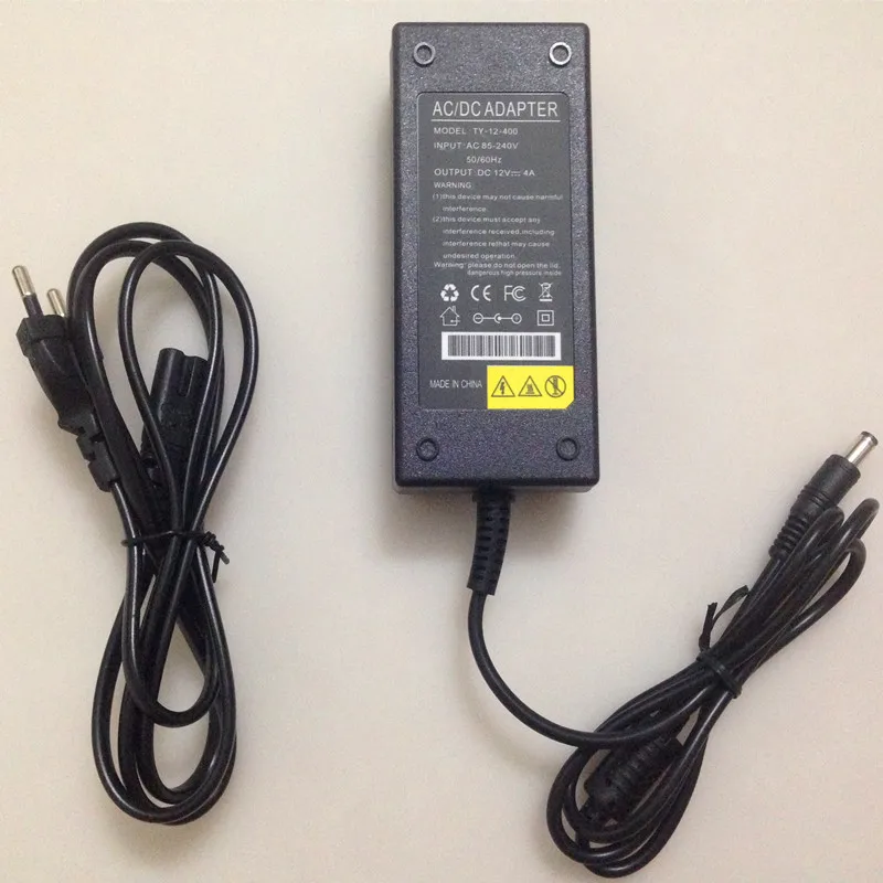 

Lamp nail power adapter 12V 4A DC supply power adapter for 100V-240V AC to 12V 4A DC adapter power supply
