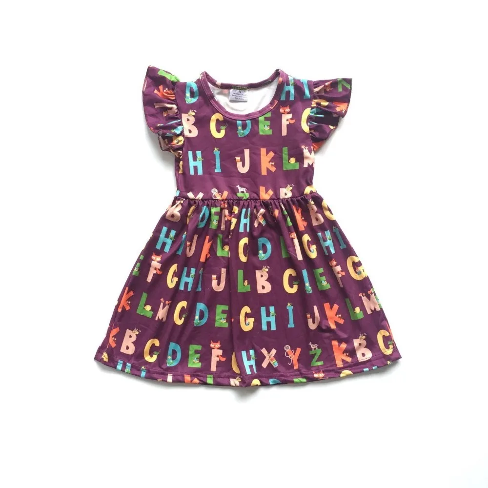 Новая детская одежда из бутика для маленьких девочек в школу детское платье