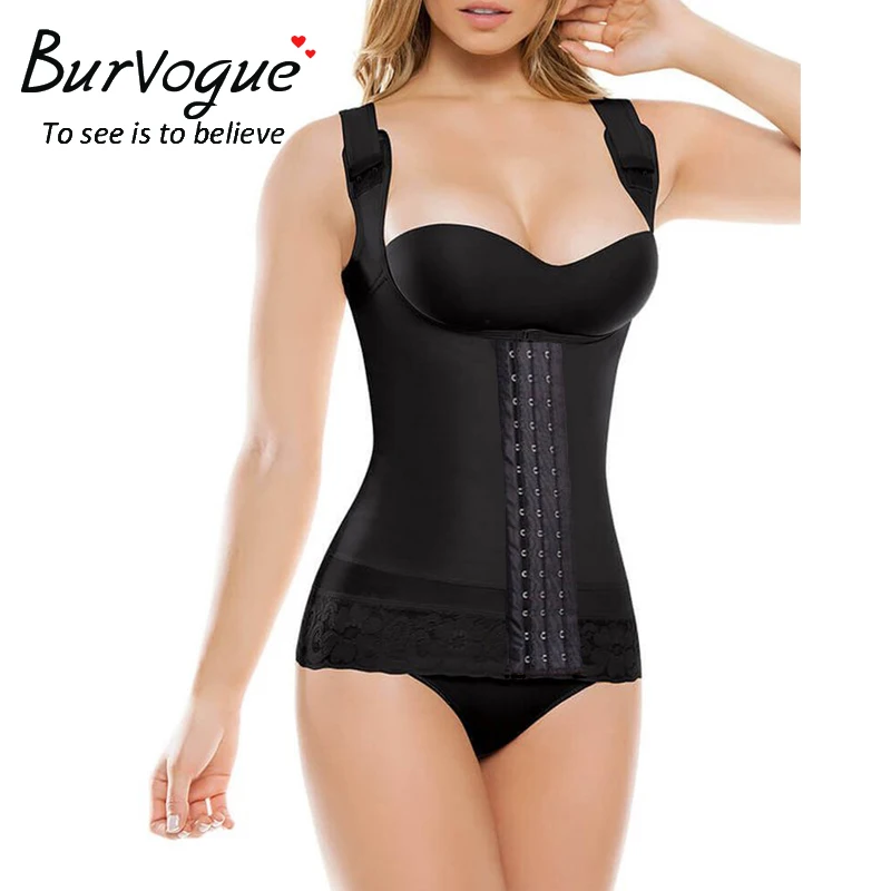 Burvogue новый женский корсет и бюстье сексуальный латексный под грудью Кружевной