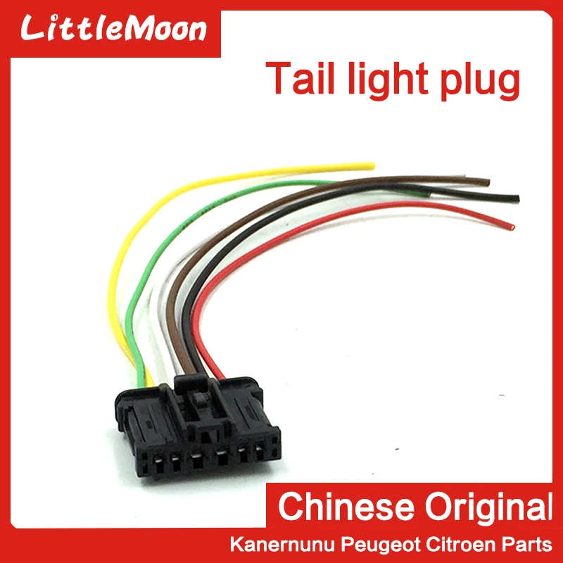 LittleMoon фонарь штекер задний фонарь plug задний фонарь разъем для peugeot 206 307 308 408 508 3008 Citroen C2 C4 C5 Triumph