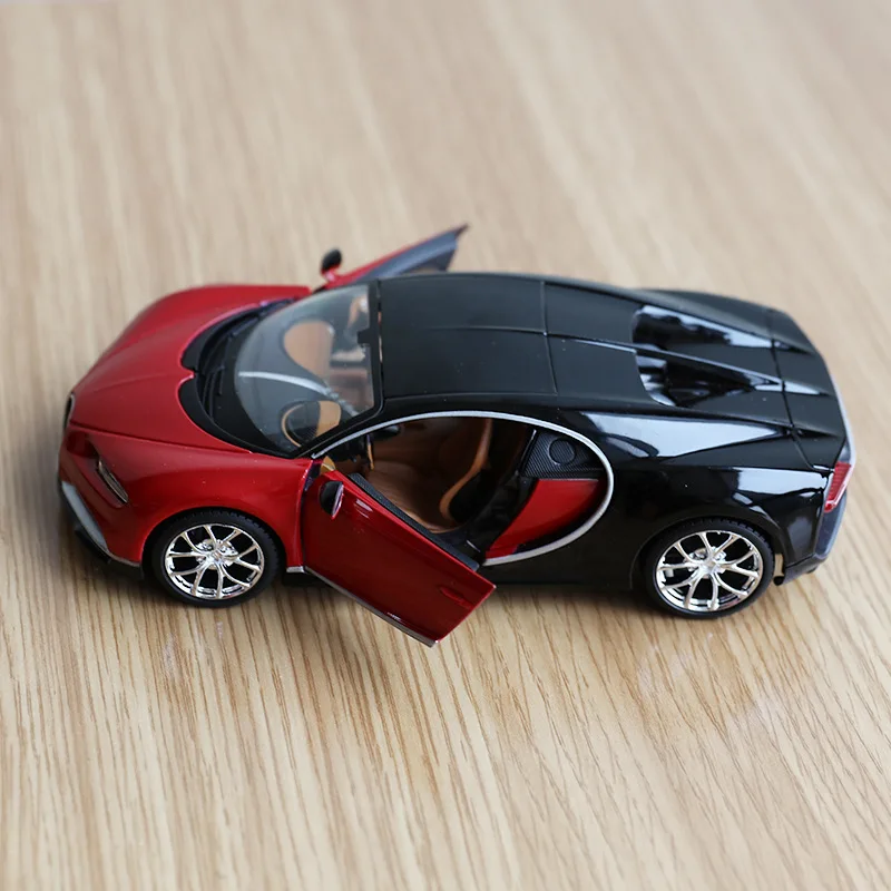1:24 моделирование сплава спортивный автомобиль модель игрушки для Bugatti Veyron с