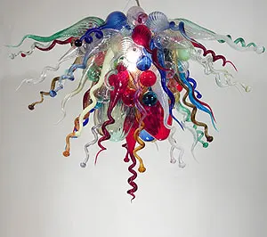 

Free Shipping Colorful Glass Chandelier for Sale