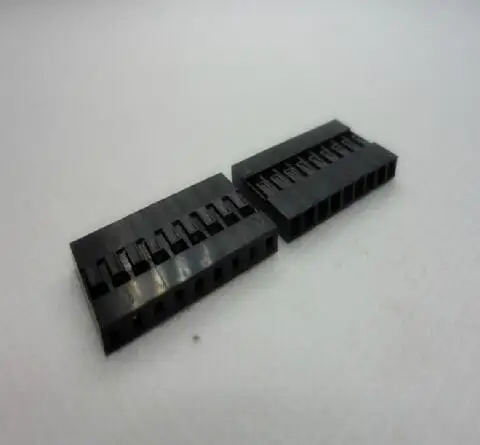 

50PCS/Lot 9P 2.54mm Single Row Plastic Dupont Head Jumper Wire Cable Housing Female Pin Connector Resistor