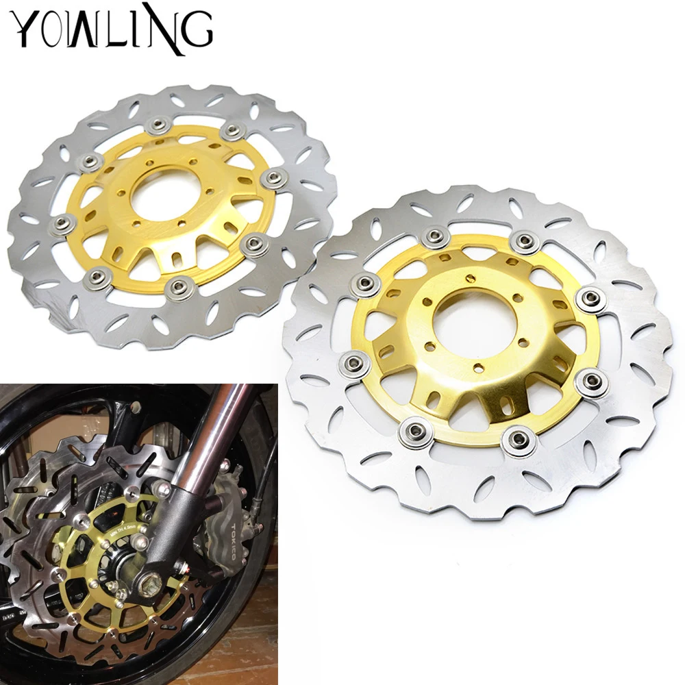 

1Pair CNC Motorcycle Front Brake Disc Brake Rotors For Honda CB400 1992 1993 1994 1995 1996 1997 1998 VTEC400 1999-2010 CBR250