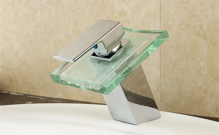 Бесплатная доставка кран смеситель с одной ручкой из латуни для ванной комнаты