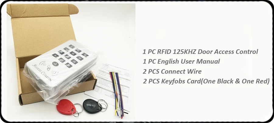 125 кГц клавиатура автономная rfid карта система контроля допуска к двери