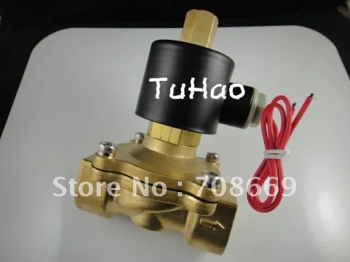 Электрический Соленоидный клапан воды воздуха N/O 1 &quotНормально открытый тип DC12V