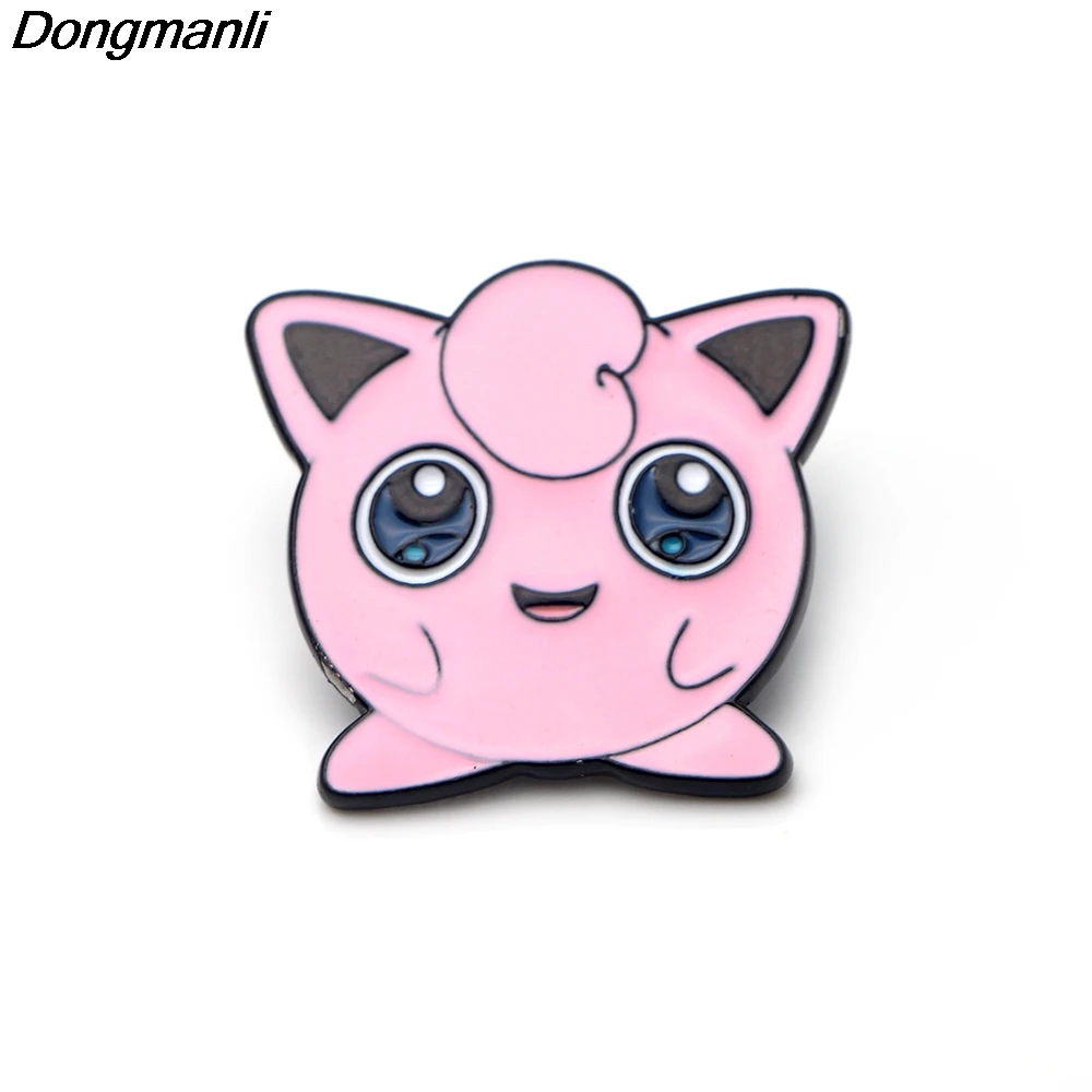 P3492 Dongmanli Pet Elf металлические эмалированные булавки и броши для женщин и мужчин нагрудные булавки рюкзак сумки значок детские подарки