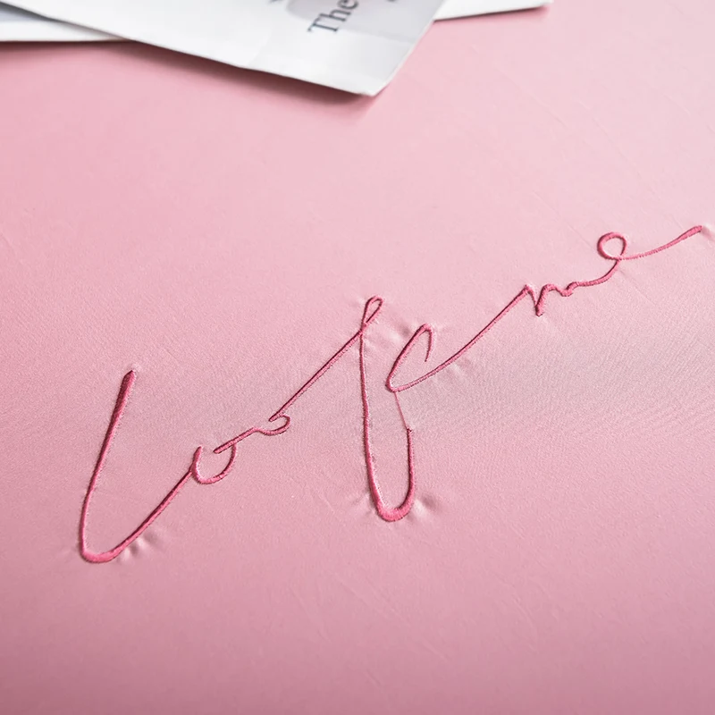 Solid Color Satin Craft Home Textile 60S Long-Staple Cotton Sheets Mattress Cover Bed Sheet Fitted Bedspread Queen Size | Дом и сад