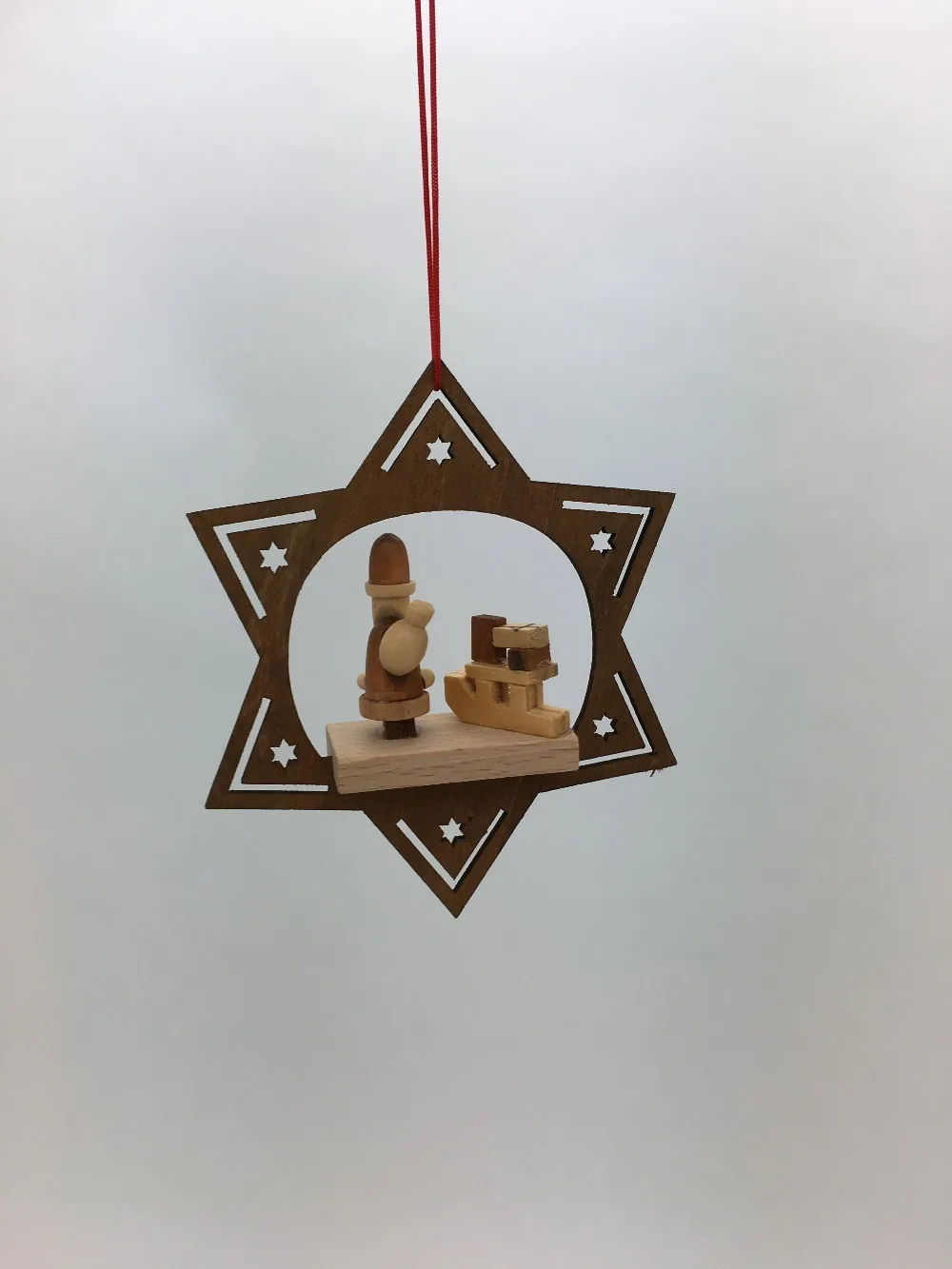 Chrsitmas деревянные подвесные украшения для рождественской елки кулон со