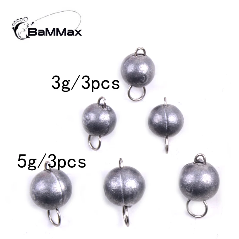 Bammax Рыбалка противовес 1 компл. 2 г 5 3 4 привести Sinke рукоятки крючок джиг голову