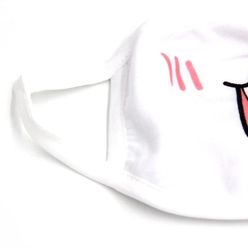 Оптовая продажа! 7 шт. Милая аниме маска для лица и зимняя хлопковая забавная от