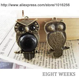 

Подвеска из цинкового сплава, аксессуары для ювелирных изделий, материал ручной работы, подвески, черный глаз, сова