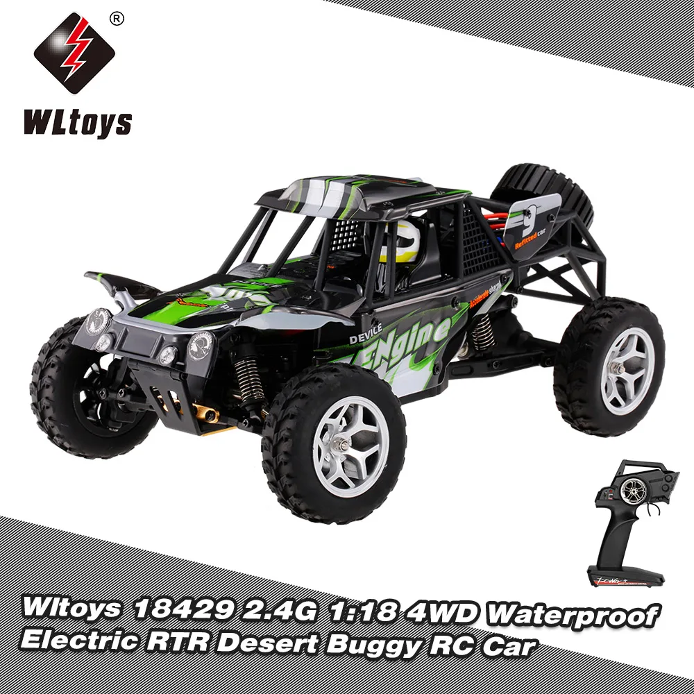 WLtoys автомобиль 18429 2 4G Радиоуправляемый масштаб 1:18 полноприводный