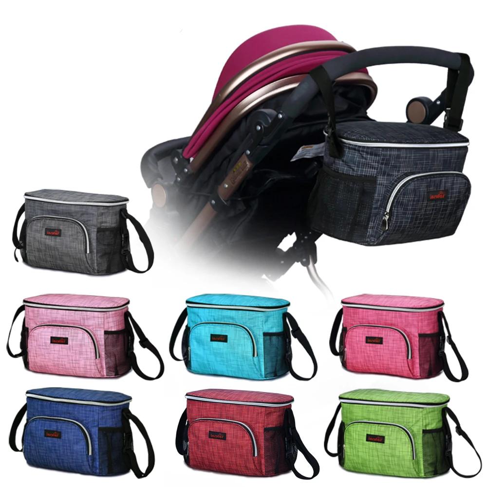 

Fashion Mummy Maternity Bag Diaper Bag Nappy Baby Bag with Stroller Straps for Baby Care