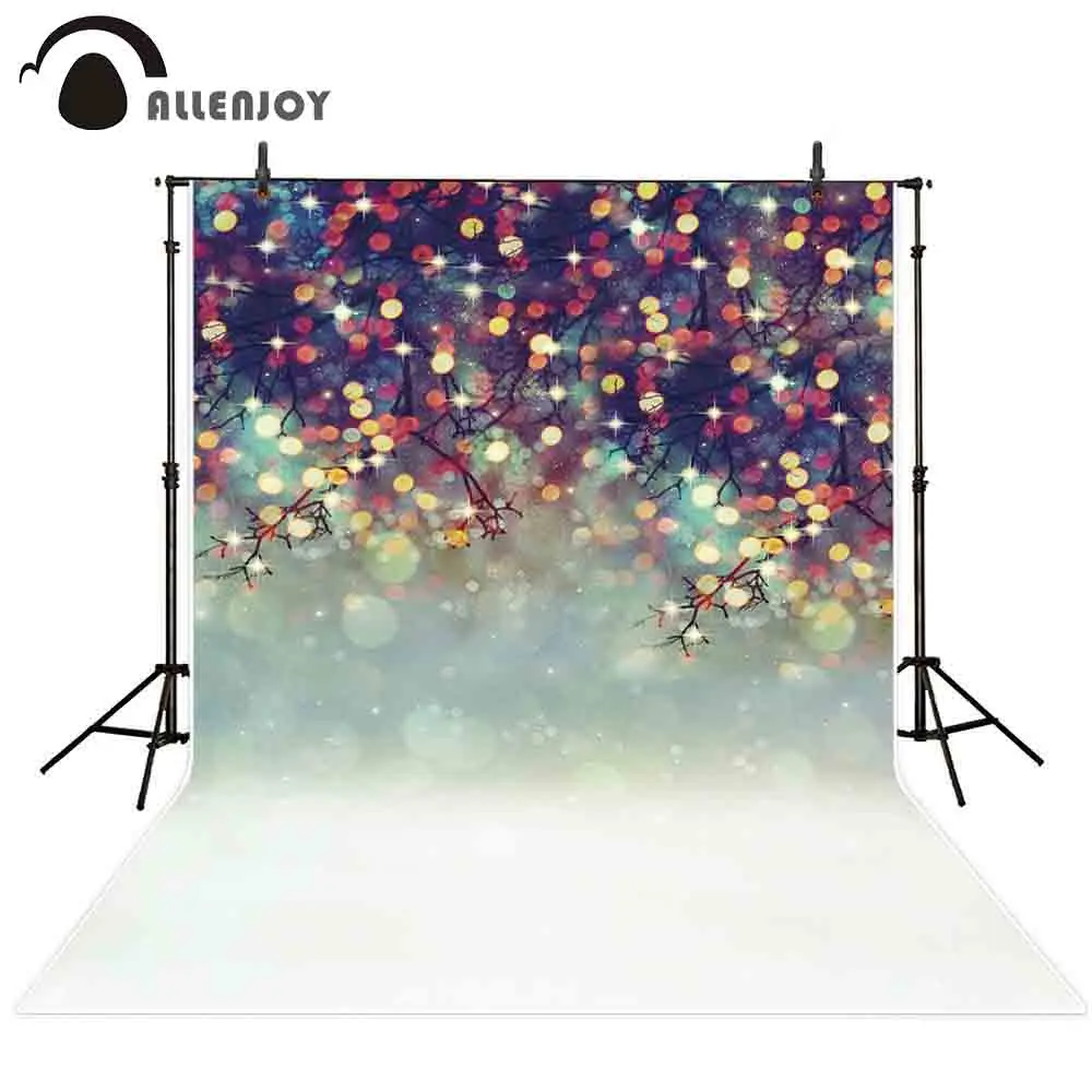 Allenjoy фон для фотосъемки боке Рождество праздник абстрактный свет текстура