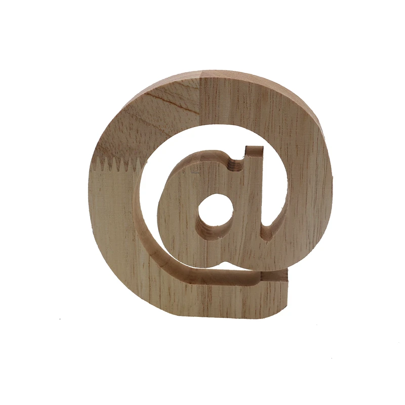 RUNBAZEF Decor Color Wooden Letter 26 Wood English Alphabet Letters Home Wedding Party Tools Decoration Number DIY Handcrafts - Цвет: Синий