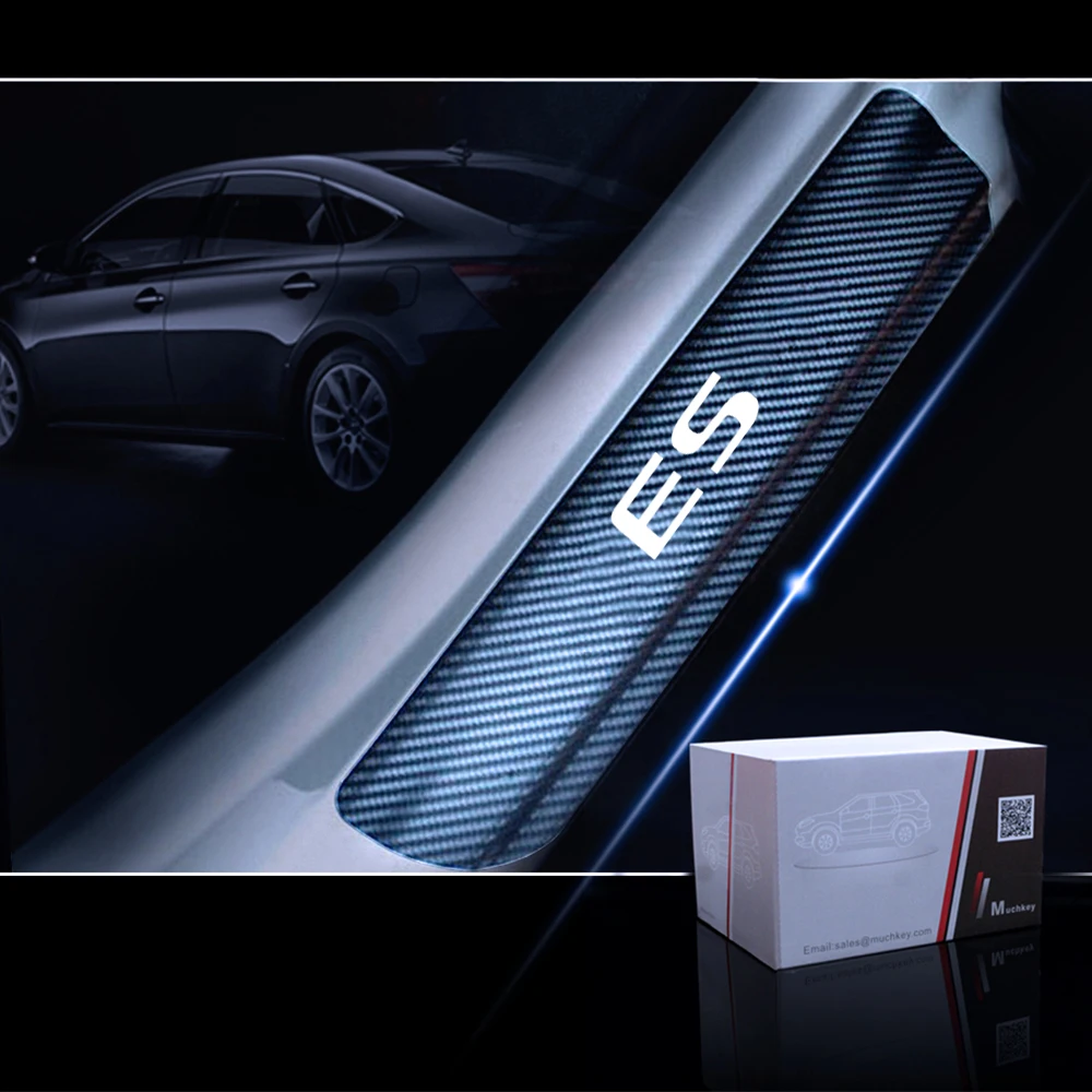 Для Lexus ES Serie Накладка на порог двери автомобиля Наклейка для порога декоративная