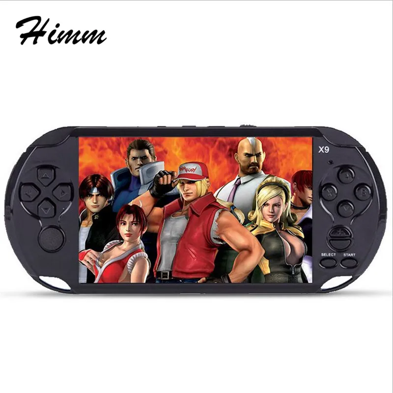 Coolboy X9 4 3 дюймов интеллектуальная ручная Игра MP3 MP4 300 игр поддержка загрузки|coolboy