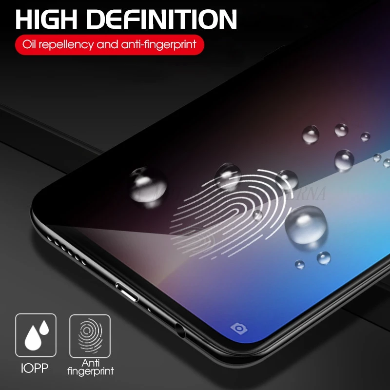3D Full Cover Temepred Glass for Xiaomi Redmi Note 7 Pro Anti-Spy Protective Film Privacy Screen | Мобильные телефоны и