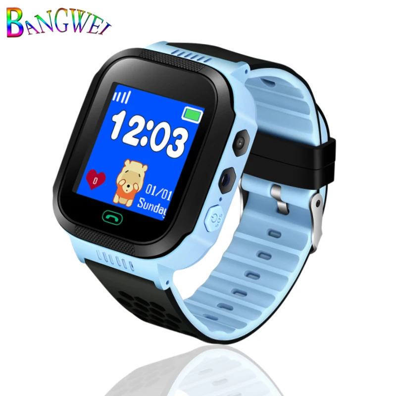 2018 Новые Детские умные часы Поддержка sim карты для Android мобильного телефона