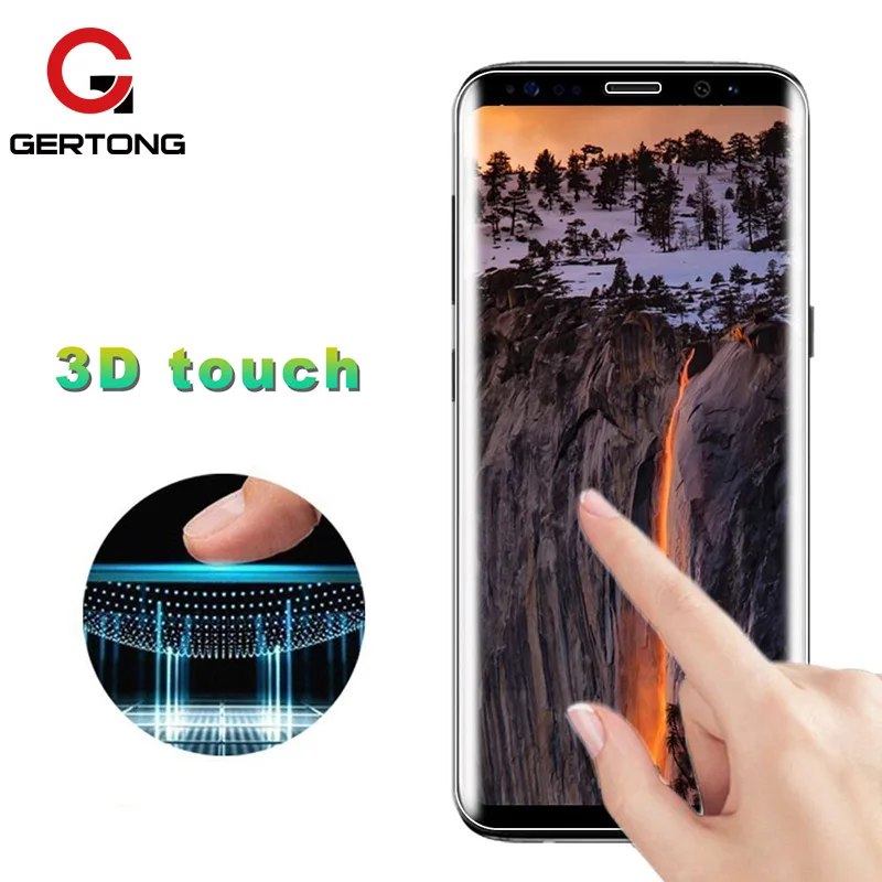 Закаленное стекло GerTong с полным покрытием для Samsung Galaxy S9 S8 Note 8 S7 Edge Plus S6 Защита