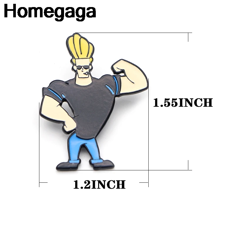 Homegaga цинковый сплав галстук булавки женская сумка рюкзак броши для обуви значки