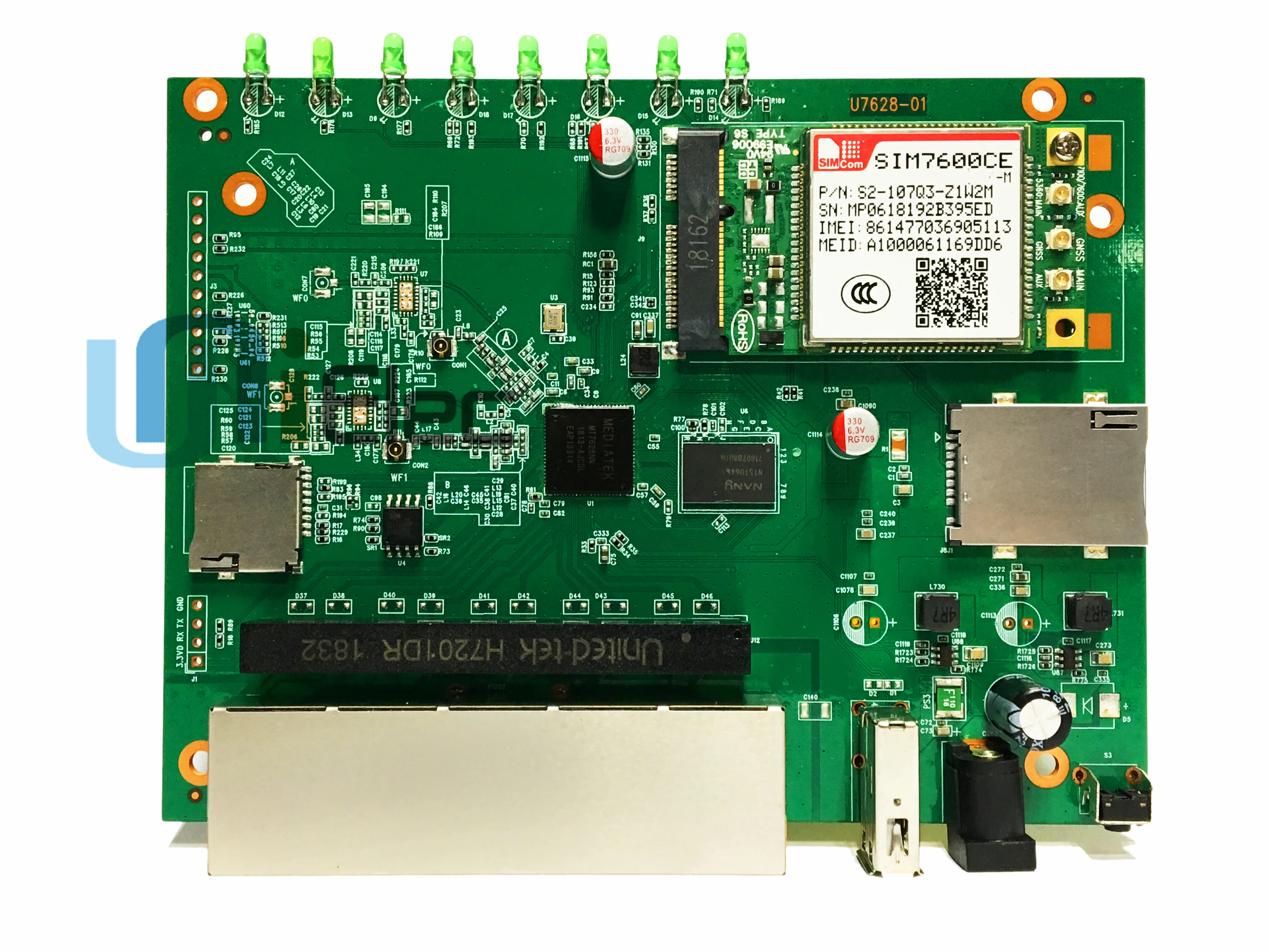 MTK MT7628 2,4G 2T2R AP маршрутизатор wifi OpenWrt MT7612 MT7615 MT7628 чипсет печатная плата pcba ODM OEM низкая стоимость пользовательская sim-карта