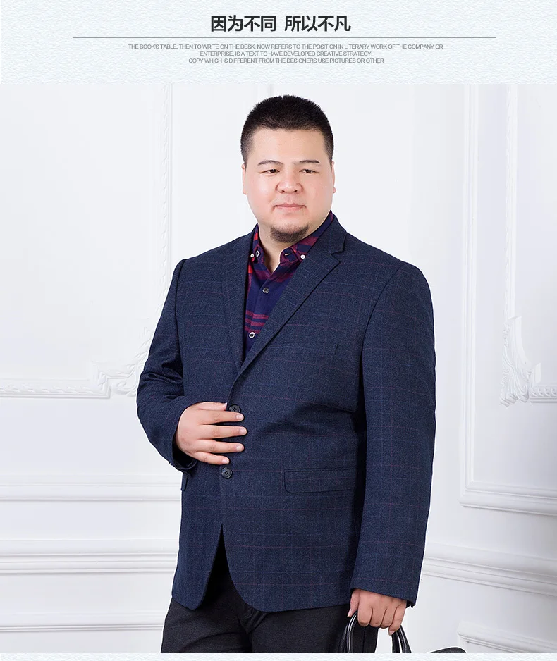 Деловой мужской блейзер повседневный жакет в клетку деловой пиджак популярный