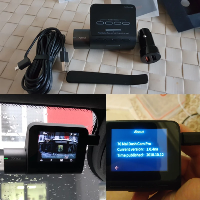 70mai Pro Dash Cam английский голосовой контроль умный Автомобильный dvr 1944PHD