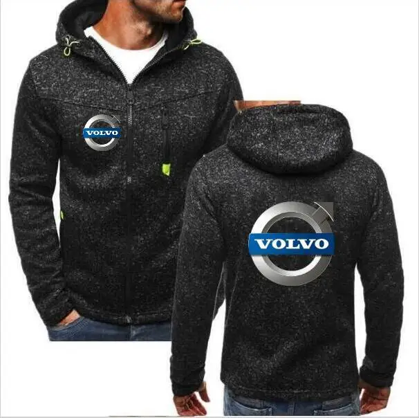 Новая пара моделей volvo куртка с капюшоном автомобиль толстовка длинными рукавами