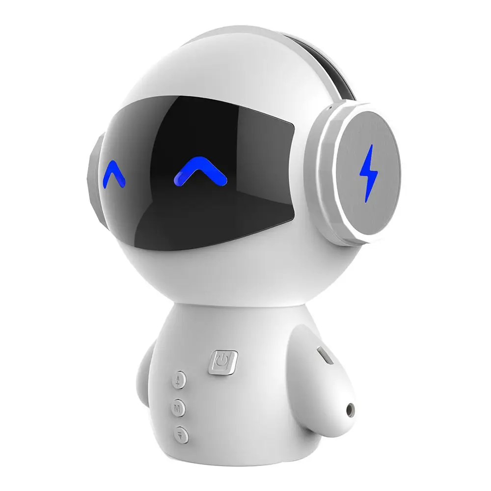 RISE портативный мультяшный Робот Мини Bluetooth динамик s беспроводной приемник