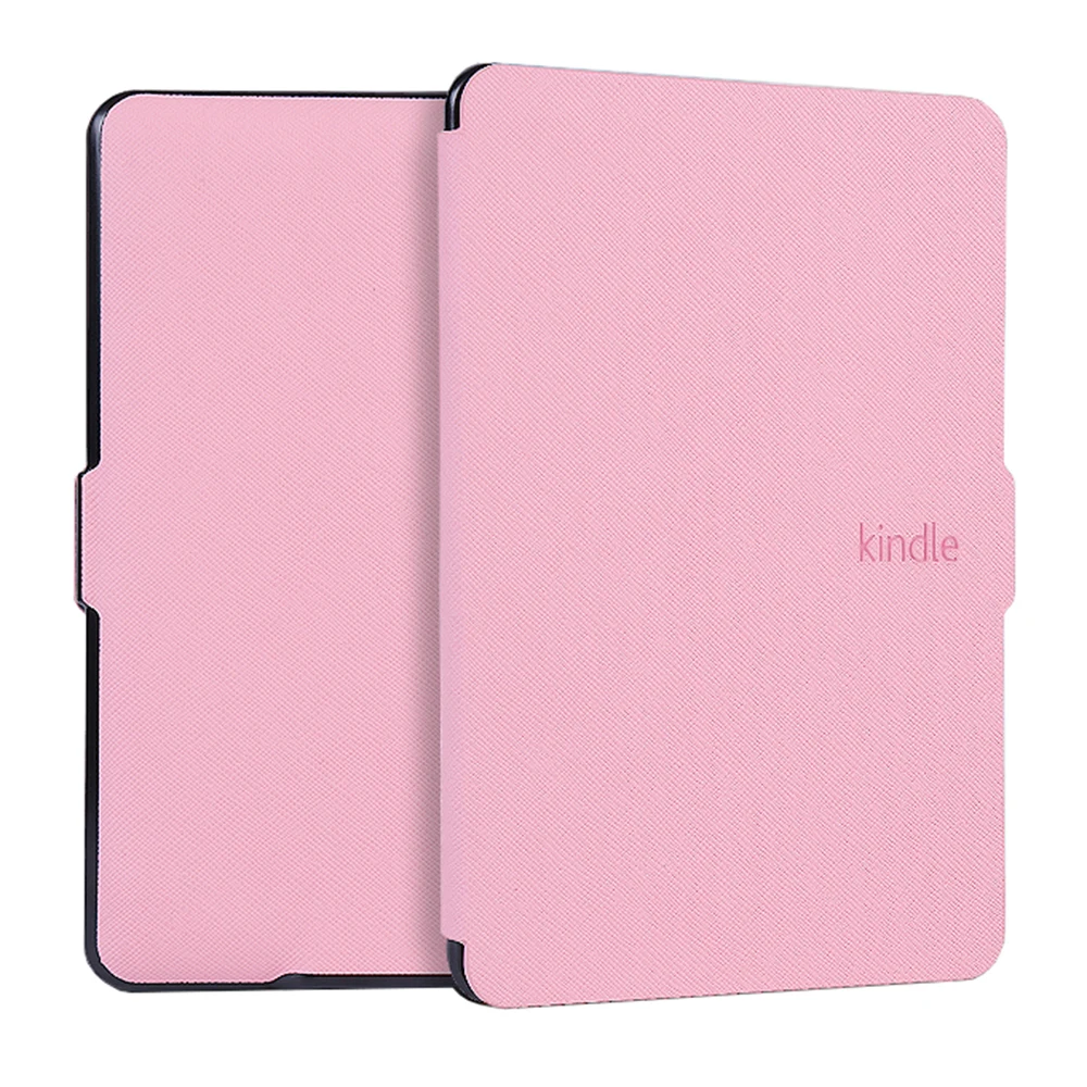 Розовый Серебряная Ссылка 1х Kindle 7 PU чехол Обложка из искусственной кожи для Kindle кожа Многоцветный Авто сон/Пробуждение Жесткий протектор оболочки - Цвет: Розовый