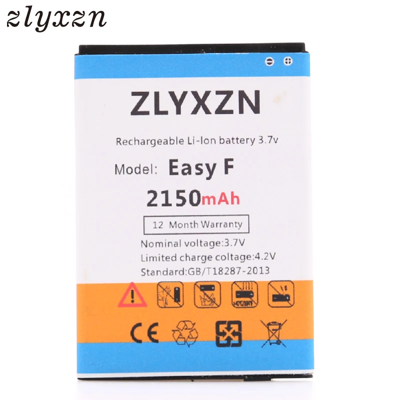 100% Высокое качество 3 7 V 2150mAh легкий F аккумулятор для Highscreen EASY мобильного телефона