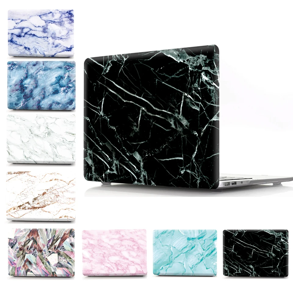 Чехол для ноутбука MacBook Air Pro Retina 11 12 13 15 2017 2018 мрамор жесткий ПВХ mac book чехол
