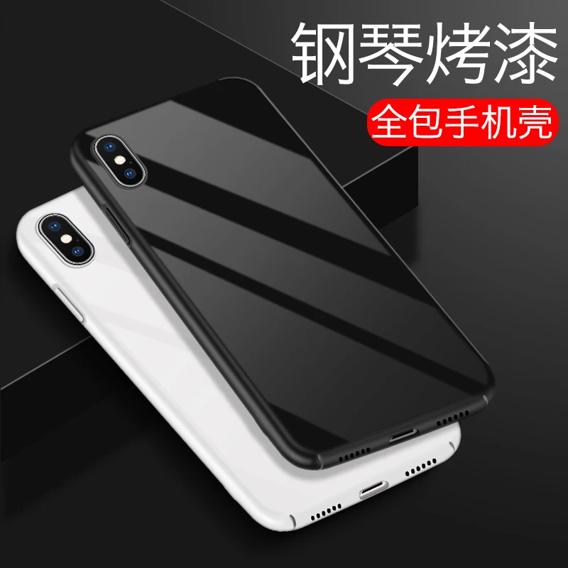 Роскошные Жесткий корпус телефона для IPhone X 8 7 6 S 6/6 s/7/ Plus Piano Краски крышка |