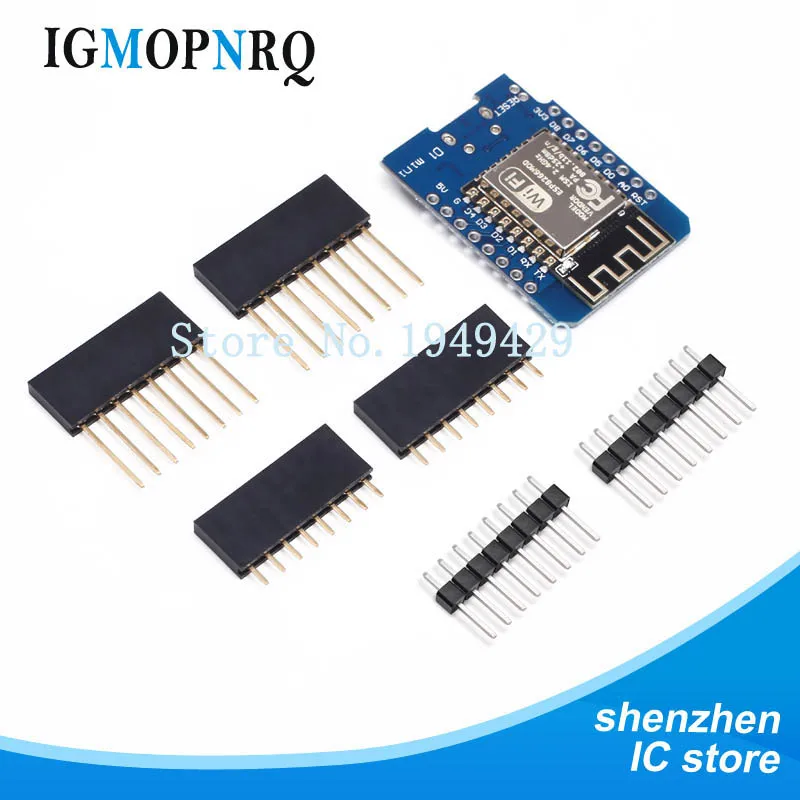 1 комплект D1 mini-Mini NodeMcu 4 м байт Lua wifi Интернет вещей макетная плата на основе ESP8266 от WeMos