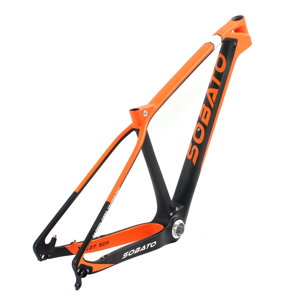 27 5 er карбоновая жесткая рама mtb для велосипеда маленький размер 14 BB92 UD матовый