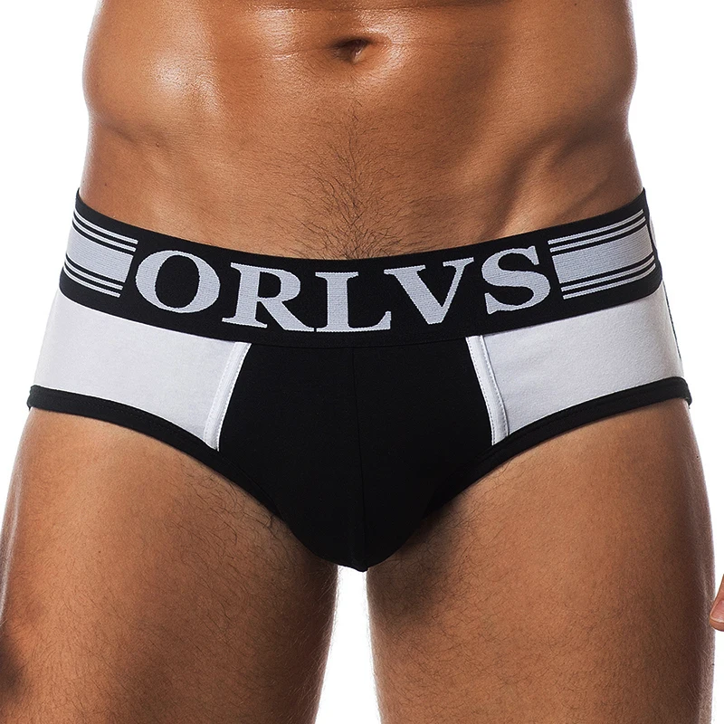 3 шт./партия сексуальное мужское нижнее белье трусы для геев мужские cueca хлопковые
