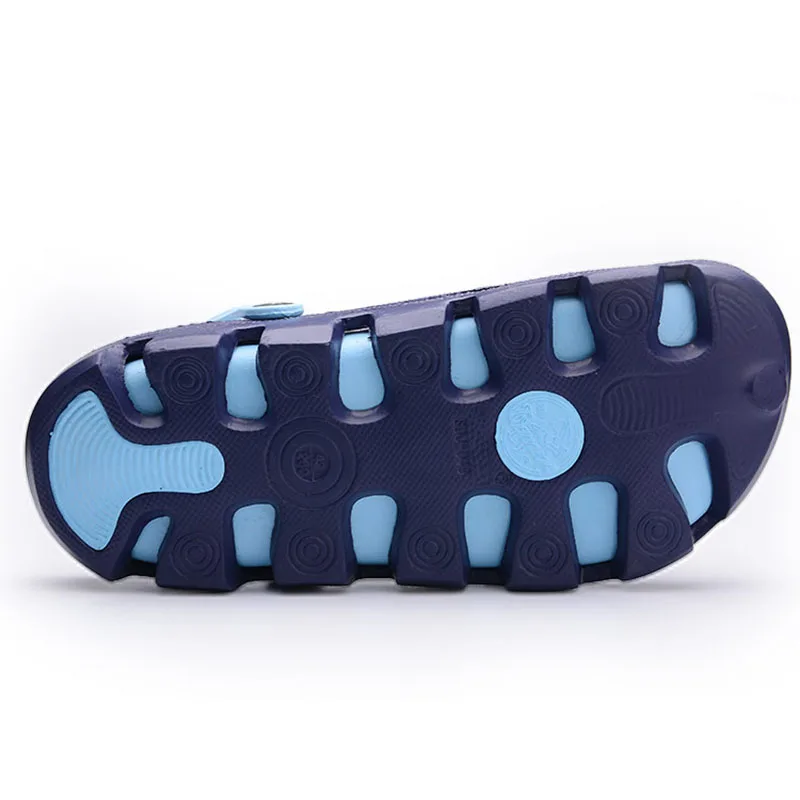 New men sandals hole slippers couple mules and clogs garden shoes for women unisex breathable beach 36-44 BF20 | Обувь
