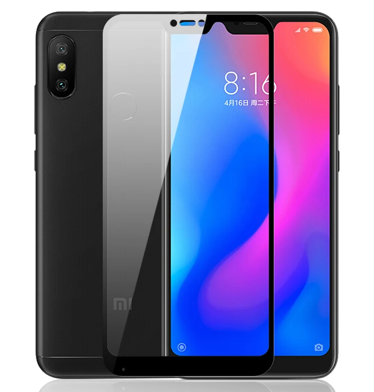 2 шт. закаленное стекло для Xiaomi mi 8 Lite mi 8 Pro Взрывозащищенный экран протектор защитное стекло пленка для mi 8 Lite mi 8 Pro