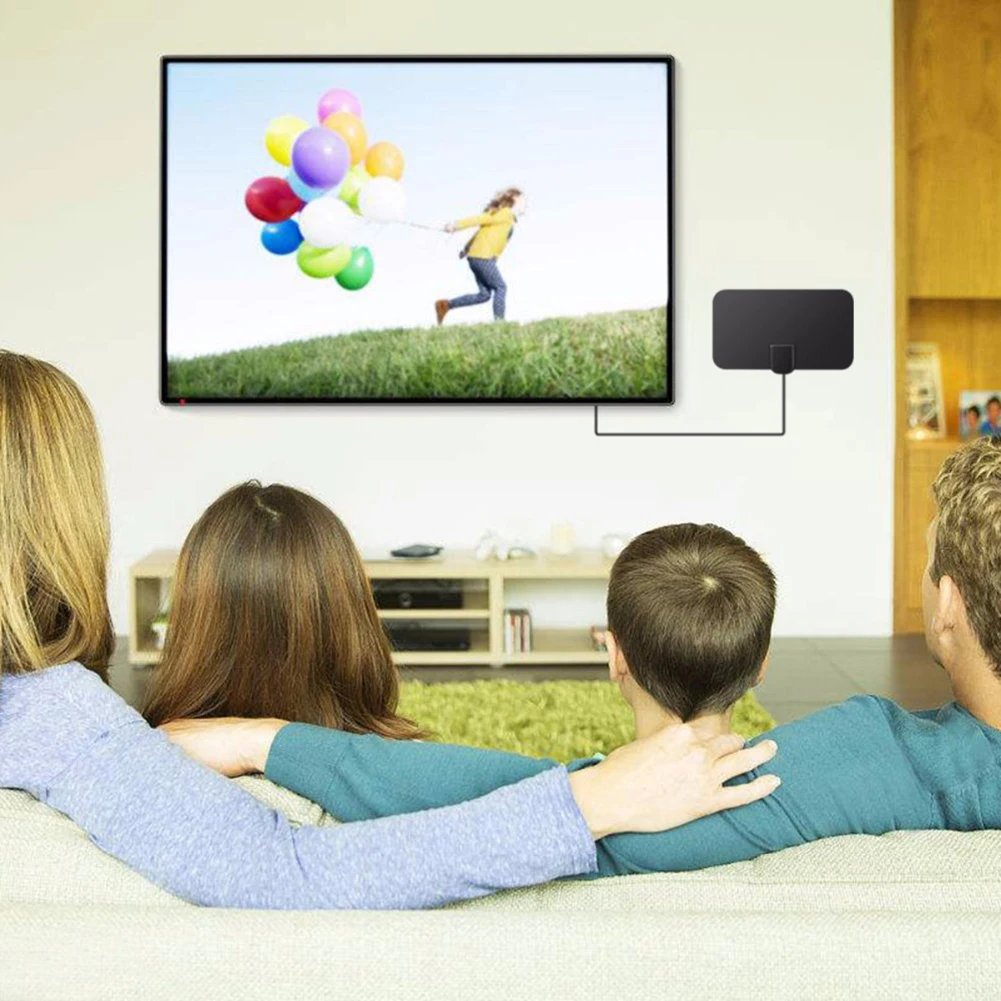 Новое поступление DVB-T2 50 миль 4K 1080P комнатная цифровая HD телевизионная антенна