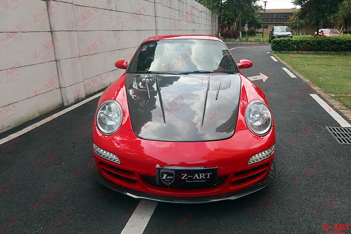 Оригинальный Z ART Tempus углеродное волокно Корпус обтекаемой формы набор для Porsche 911