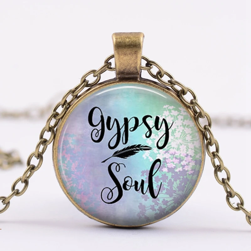 G785 gypsy soul ожерелье ювелирные изделия подарки с девушками волшебное существо