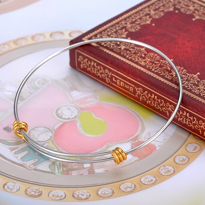 2017 нержавеющая сталь FUNIQUE браслеты-цепочки для женщин и мужчин Золотой Тон